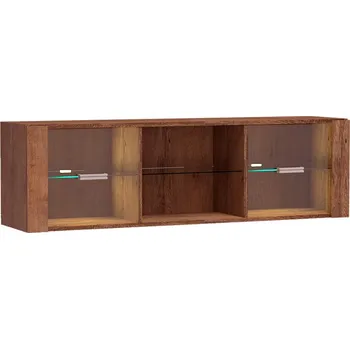 regál Závěsná vitrína INDIANAPOLIS I-21 jasan světlý