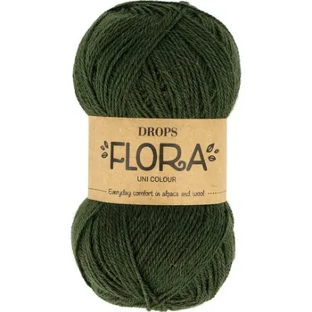 Volný čas Drops Flora UNI 32 tmavě zelená