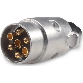 Auto elektroinstalace Zástrčka - vidlice 7 pól 12V kovová JOKON