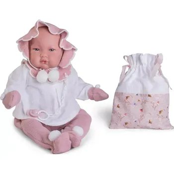 Panenka Miminko - Můj první reborn Alexandra se sáčkem na svačinu od firmy Antonio Juan ze Španělska (Mi Primer Reborn Alejandra con bolsito para la merienda)