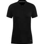 JAKO Triko s límečkem Pro Casual vel. 40, černá