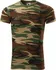 Pánské tričko Malfini Camouflage 144 hnědé