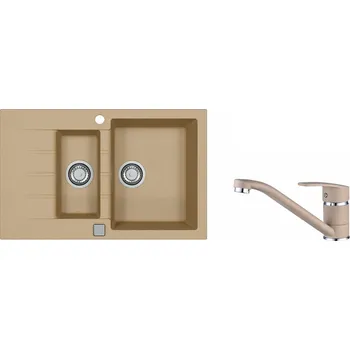 Granitový dřez Alveus SET ALVEUS CADIT 70 / 55+ BATERIE NINA 55 SETA22055