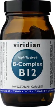 viridian B-Complex B12 High Twelve 90 cps.