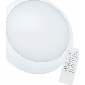 LED panel LED přisazené svítidlo kruh NYM CITY PRO s čidlem pohybu 18W/24W IP65 CCT change