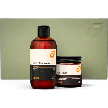 Stylingový přípravek Beviro Essential Hair Care Kit Dárková sada šamponu a pasty na vlasy