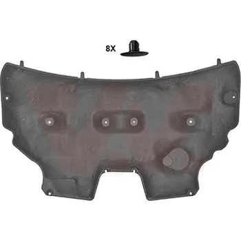 Motorový prostor VAN WEZEL Izolace motorového prostoru 1807460