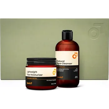 Kosmetická sada Beviro Essential Skin Care Kit Dárková sada mycího gelu a hydratačního krému pro péči o obličej