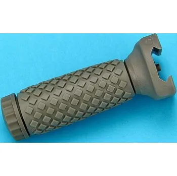 Airsoft Rubber taktická rukojeť - písková, G&P