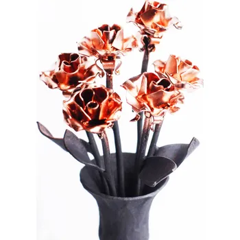 Pugét středních keltských růží - měděné - 6