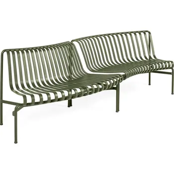 Zahradní lavice HAY Lavička Palissade Park Dining Bench In/Out set of 2, olive