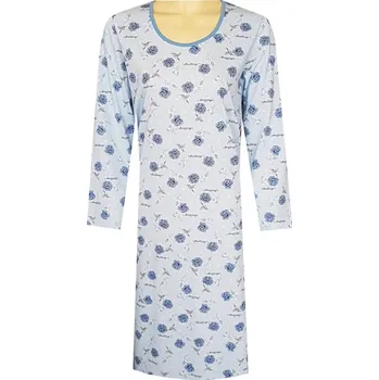 Dámská noční košile Dámská Noční Košile FOLTÝN DK118 Velikost: 5XL, Materiál: Dlouhý rukáv