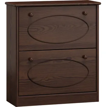 Botník Max-i Botník ze dřeva JOHNSEN NORE Zvolte barvu:: moření ořech