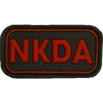 Nášivka 3D nášivka NKDA - červená, Jackets to go