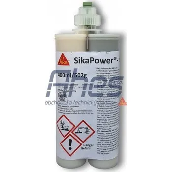 Stavební chemie SikaPower®-880 (AB) 400ml, Barva šedá
