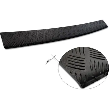 Lišta karosérie Ochranná lišta zadního nárazníku Citroen SpaceTourer, 2016- , lakovaný nárazník, Mat Black (AV240223)