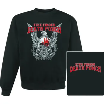 Pánská mikina mikina bez kapuce Five Finger Death Punch - logos