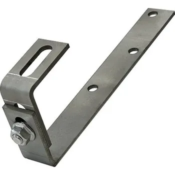 FVE Střešní hák typu J (L220) s regulací výšky 72-100 mm nerez H17