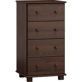 Komoda Max-i Komoda ze dřeva KRISTOFFERSEN NORE Zvolte barvu:: moření ořech, Hloubka: 47 cm