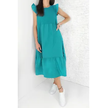 Dámské šaty New collection Letní volné šaty LA-20193PET Velikost: XS-XL