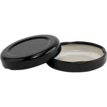 Víčko na zavařovací sklenici Zavařovací víčko ČERNÉ TO 48 RTS (paster do 105°C) Počet kusů v balení: 1