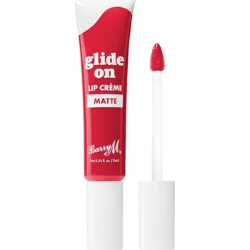 Přípravek na rty Barry M Glide On Crème lesk na rty odstín Sizzling Red 10 ml