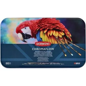Pastelka Umělecké pastelky Derwent Chromaflow 100 barev