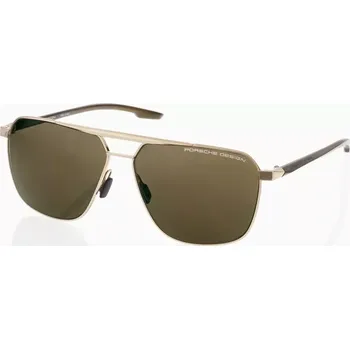 Sluneční brýle PORSCHE DESIGN Sunglasses P´8949 sluneční brýle zlaté s hnědými skly (Nápadné sluneční brýle pro muže od Porsche Design. Vyrobeno z nerezové oceli a high-tech polyamidu RXP®.)