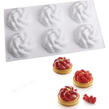 Forma na pečení Silicolove forma na vrchní část tartaletky RING FLEUR ø 7cm