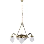 Rabalux Annabella závěsné svítidlo 5x60 W bílá-mosaz 8633