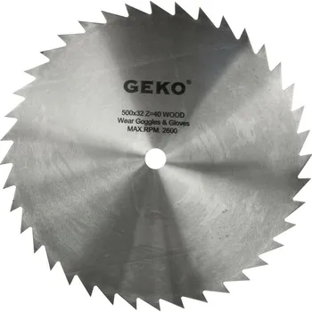 Pilový kotouč Geko G00073 500 x 32 mm 40 zubů