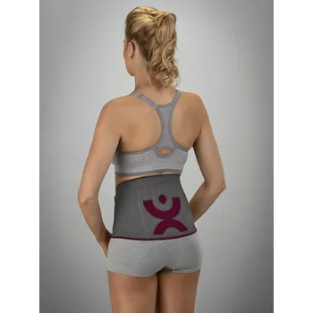 ORTEX, spol. s r.o. Ortéza bederní elastická s výztuhami a pelotou ORTEX 011F Rozměr: M
