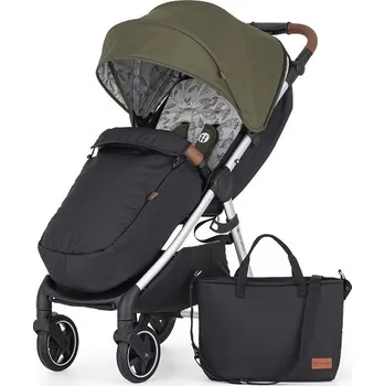 Kočárek PETITE&MARS sportovní kočárek ROYAL2 Silver/Mature Olive