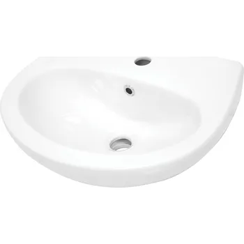 Umyvadlo Deante Jasmin umyvadlo 45.7x36.4 cm polokulatý klasický bílá CDJ_6U4W