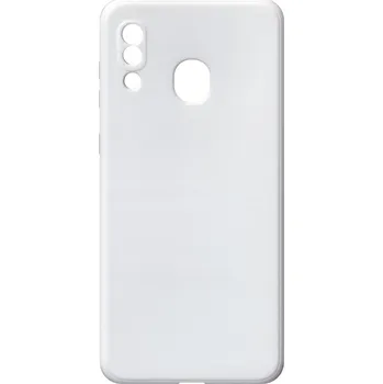 Pouzdro na mobilní telefon CVK pro Samsung Galaxy A30 bílá