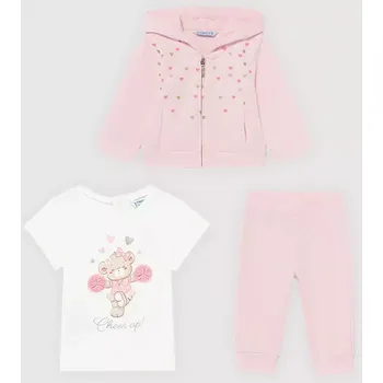 3 dílná dívčí souprava Mayoral 1843-75 růžová (1843-75)