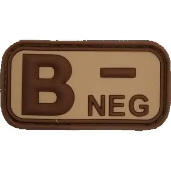 Nášivka 3D nášivka B NEG - pouštní, Jackets to go