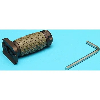 Keymod Rubber taktická rukojeť krátká - Diamond, G&P