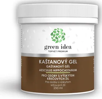 Masážní přípravek GREEN IDEA Kaštanový gel 250 ml