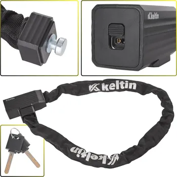 Zámek na kolo Zámek na jízdní kolo - řetěz 6x900mm, zamykání na klíč KELTIN, , ,