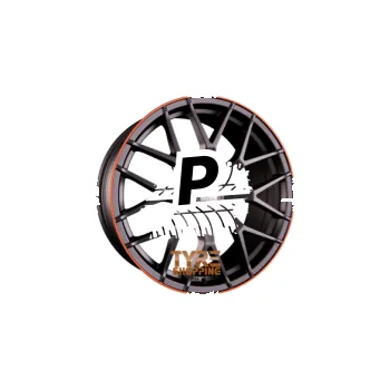 Disk MAM MAM GT.1 Matt Black Lip Orange (MBLO) 8.50 x 20 ET 45 5x112