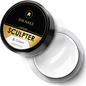 Lak na nehty ENII NAILS Sculpter 2 Cream - stavební UV/LED gel 5 ml