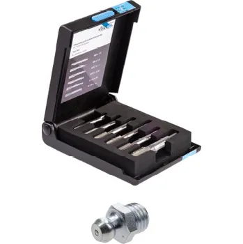 Závitořezný nástroj VOLKEL Sada závitníků na maznice 47008