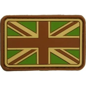 Nášivka 3D nášivka Vlajka GB malá - Multicam, Jackets to go