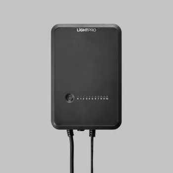 Příslušenství pro LED osvětlení LiGHTPRO Transformátor 150W Touch se soumrakovým senzorem a časovačem, LiGHTPRO