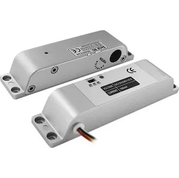 Příslušenství k domovnímu zvonku Elektrický povrchový kolíkový zámek CS4 fail safe 12V/24V DC 800kg s nastavitelným zpožděním uzamknutí a monitorováním