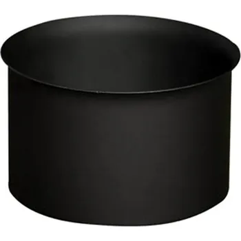 Kouřovod Zděř kouřová 125mm silnostěnná t.1,5mm černá 654247