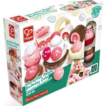 Dřevěná hračka Hape Dřevěné jahodové dezerty