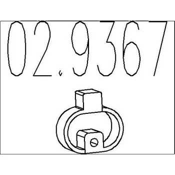 Výfukový systém Zarazka, tlumic vyfuku MTS 02.9367