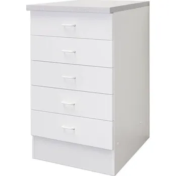 Kuchyňská skříňka Kuchyňská skříňka spodní se šuplíky Flex Well Speed/Salina šířka 50 cm bílá